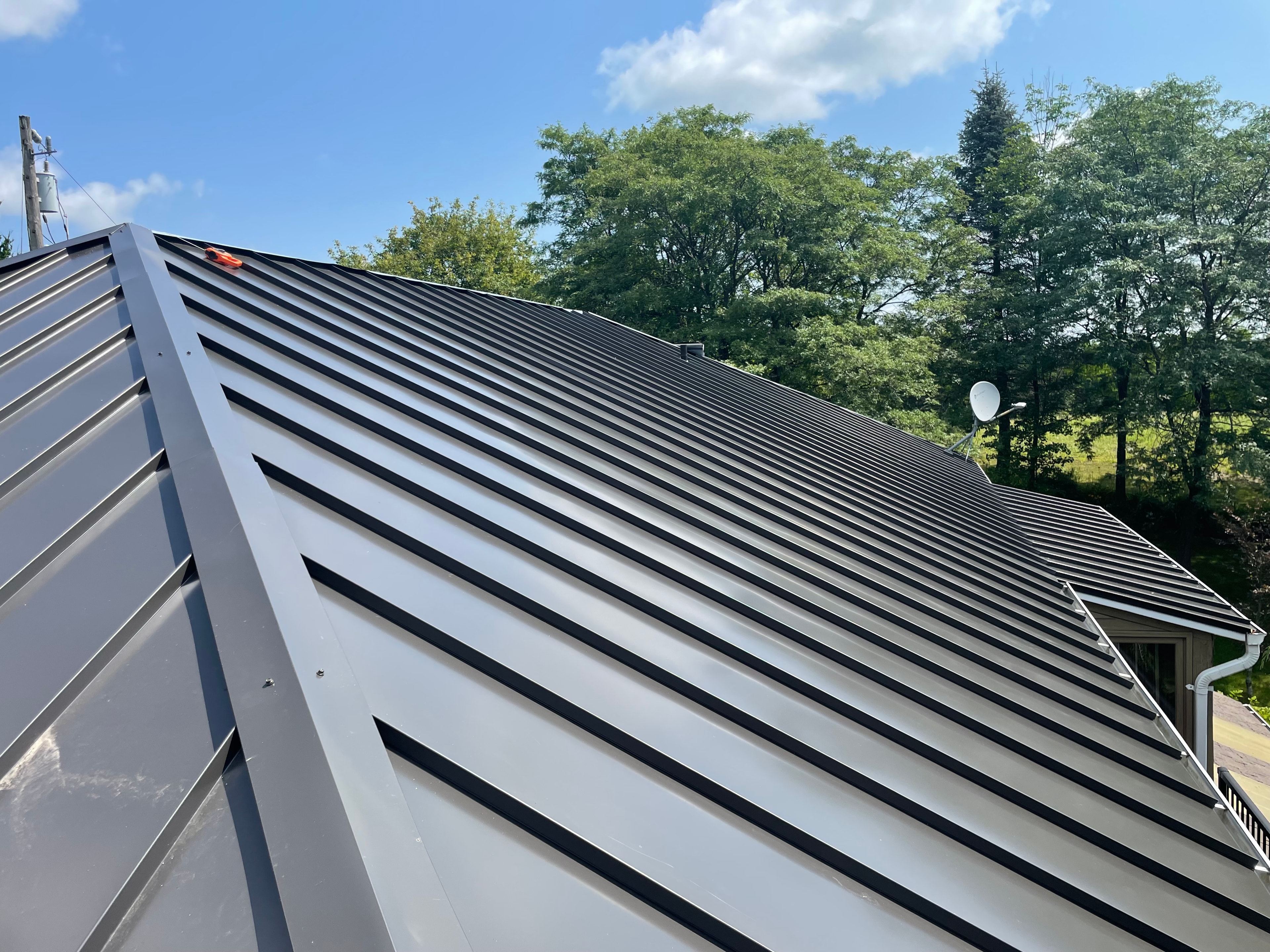Standing Seam — Commercial Pyramid Roof — Primus Sheet Metal Corp. GTA