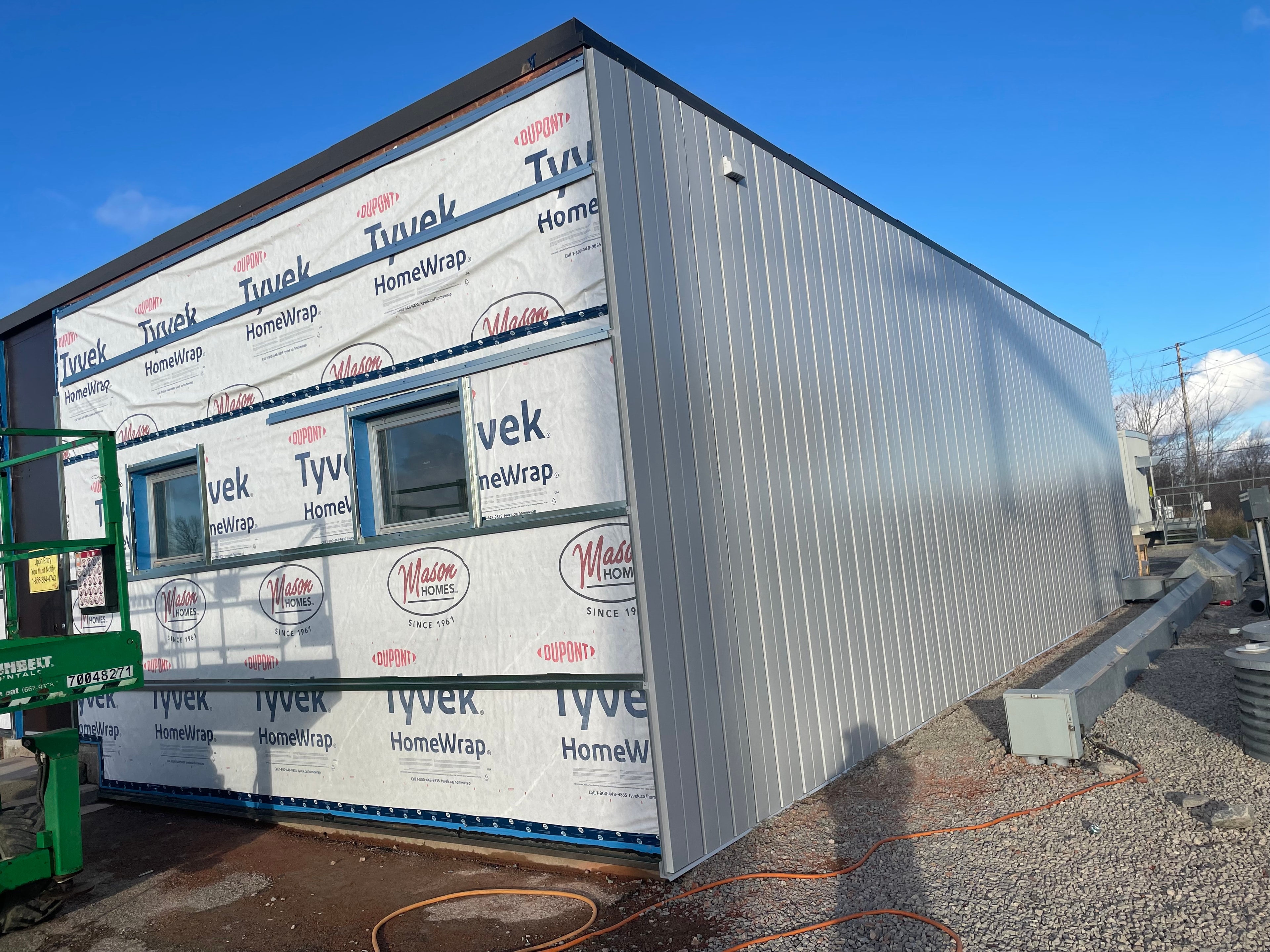 Standing Seam Metal Siding — New Construction — Primus Sheet Metal Corp. GTA