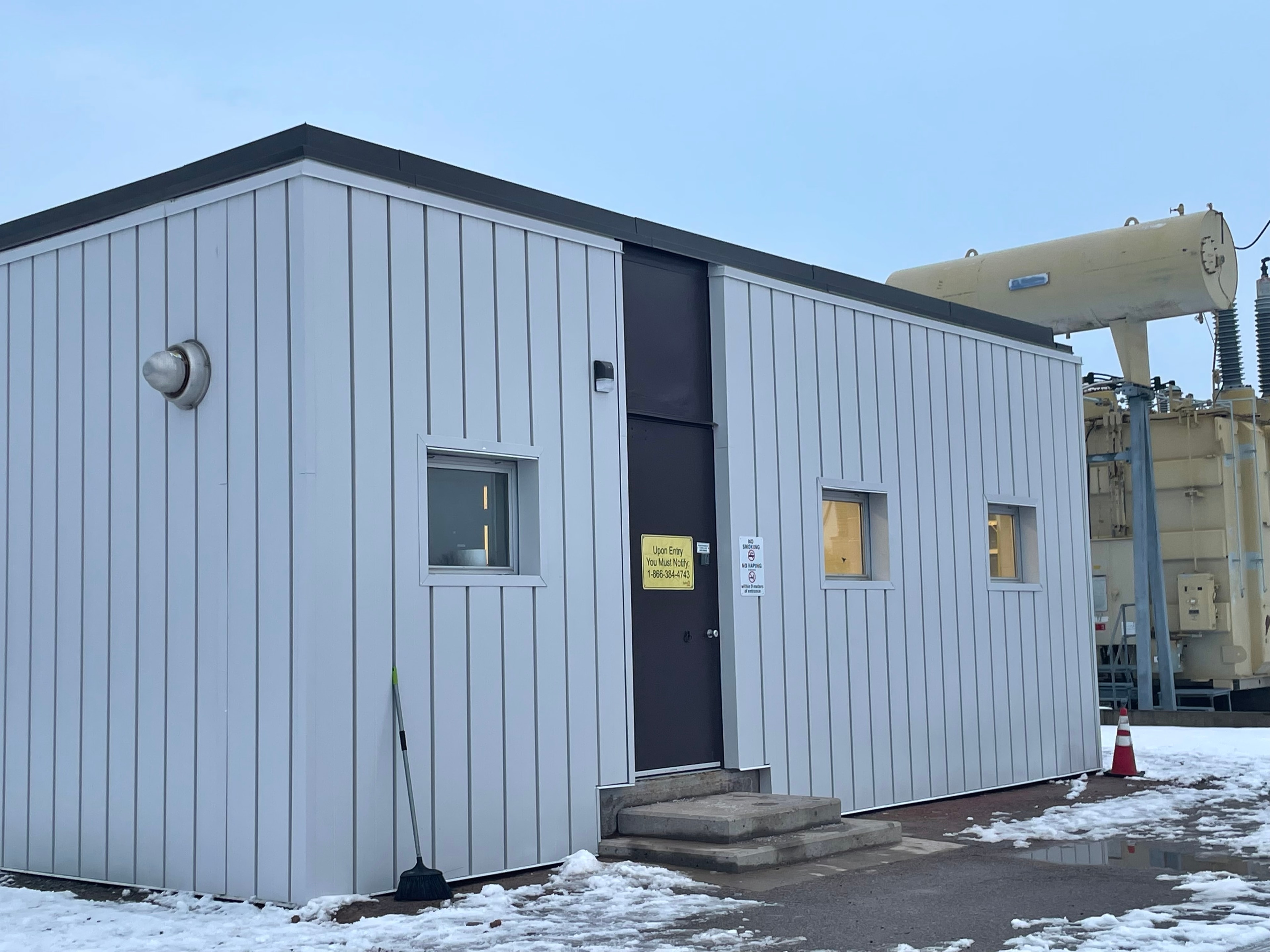 Metal Siding — Utility Building Exterior — Primus Sheet Metal Corp. GTA