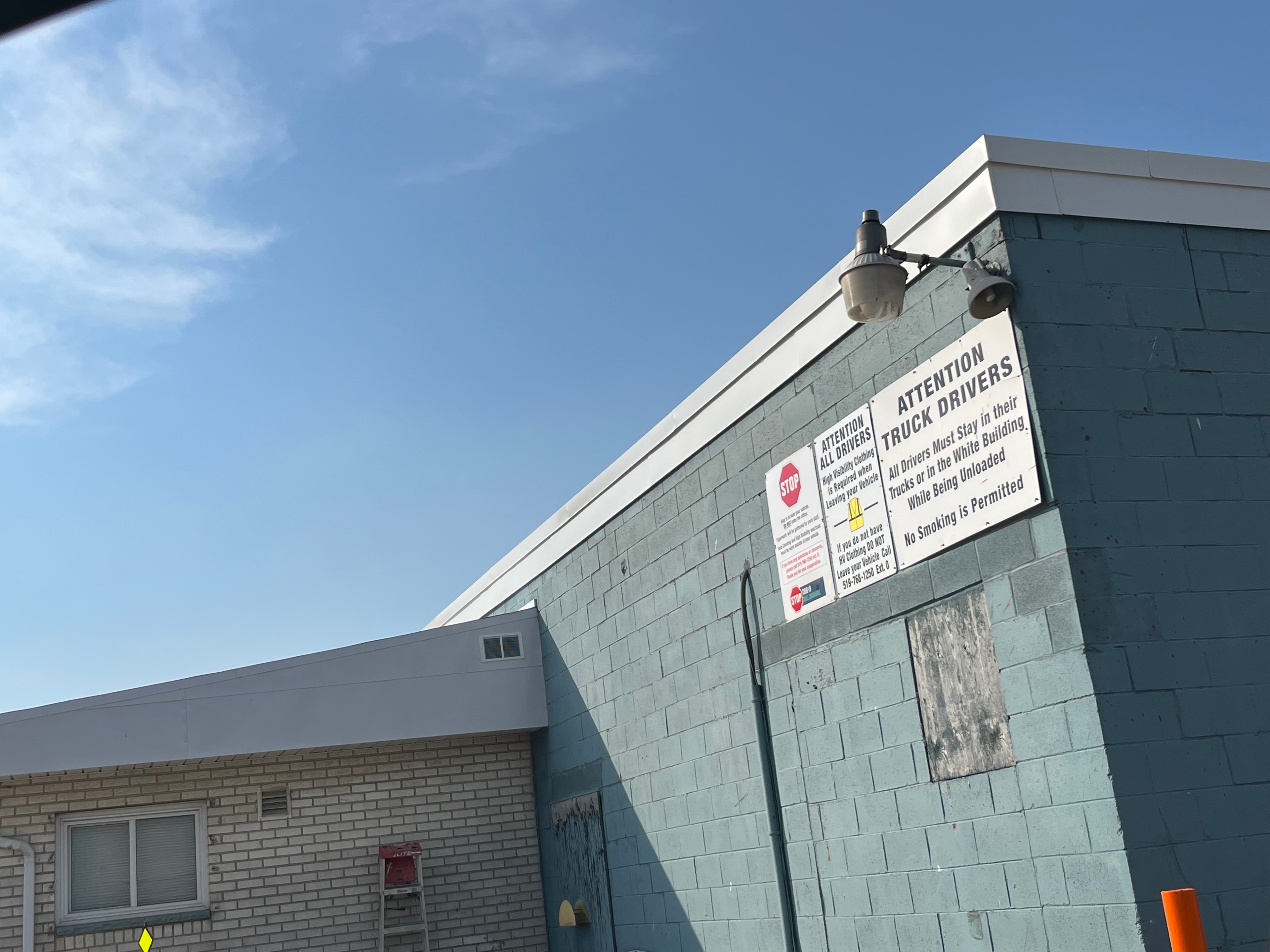 White Metal Fascia — Commercial Building, Wide View — Primus Sheet Metal Corp. GTA