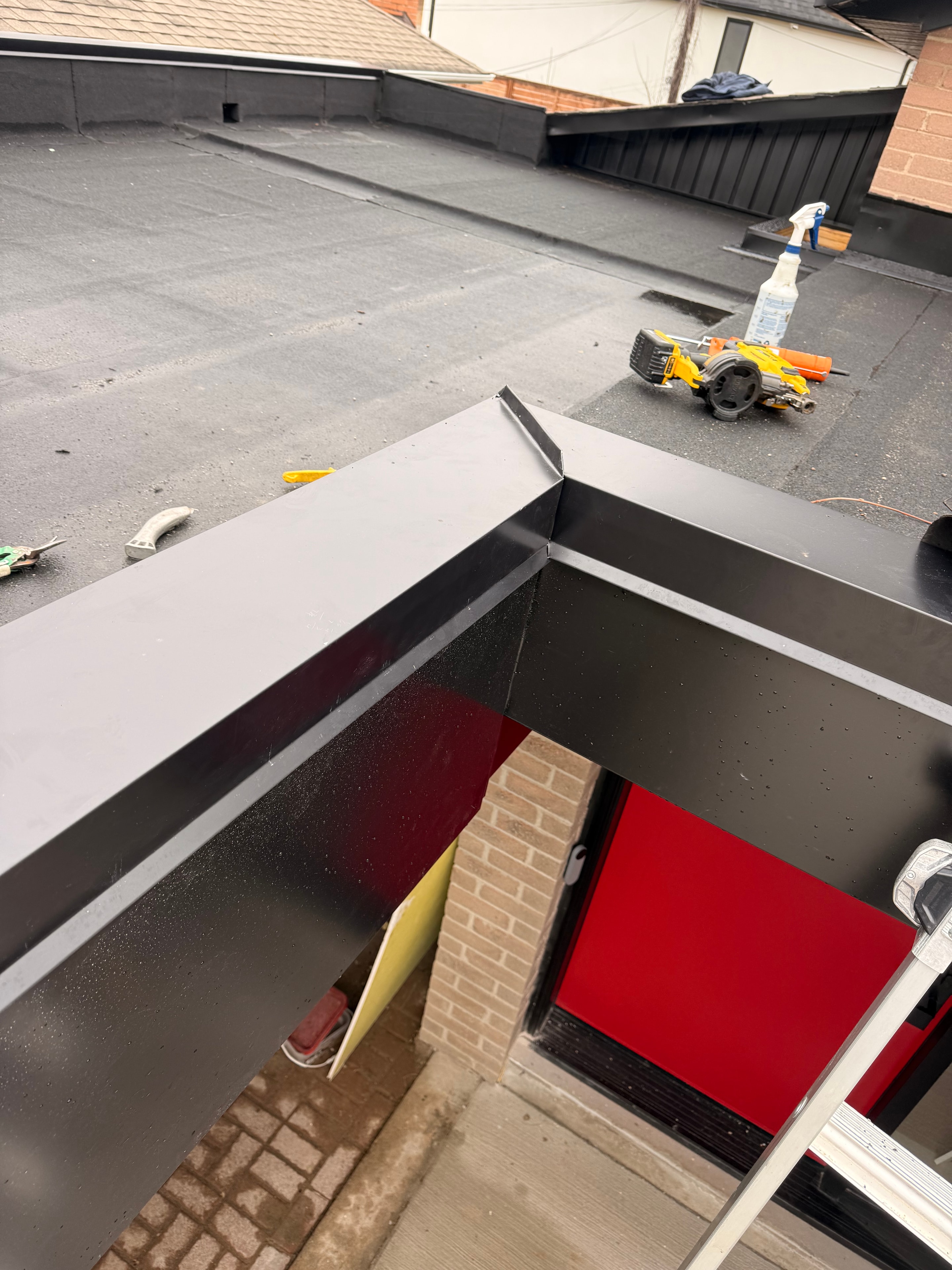 Custom Metal Fascia — Commercial Storefront, Installation — Primus Sheet Metal Corp. GTA