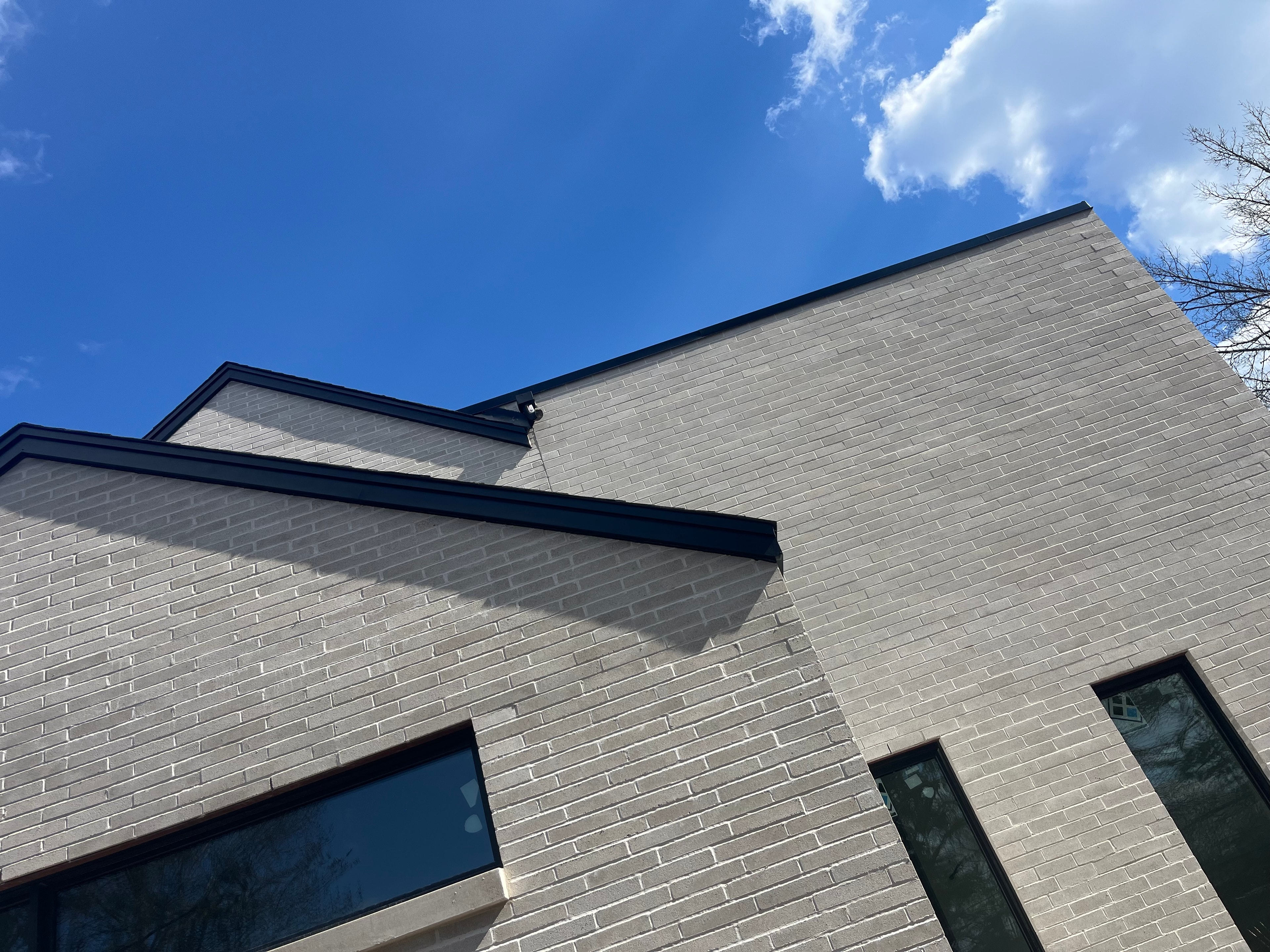 Metal Fascia — Modern Residential, Grey Brick — Primus Sheet Metal Corp. GTA